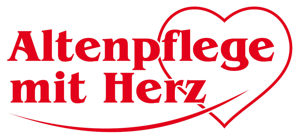 Logo Altenpflege mit Herz